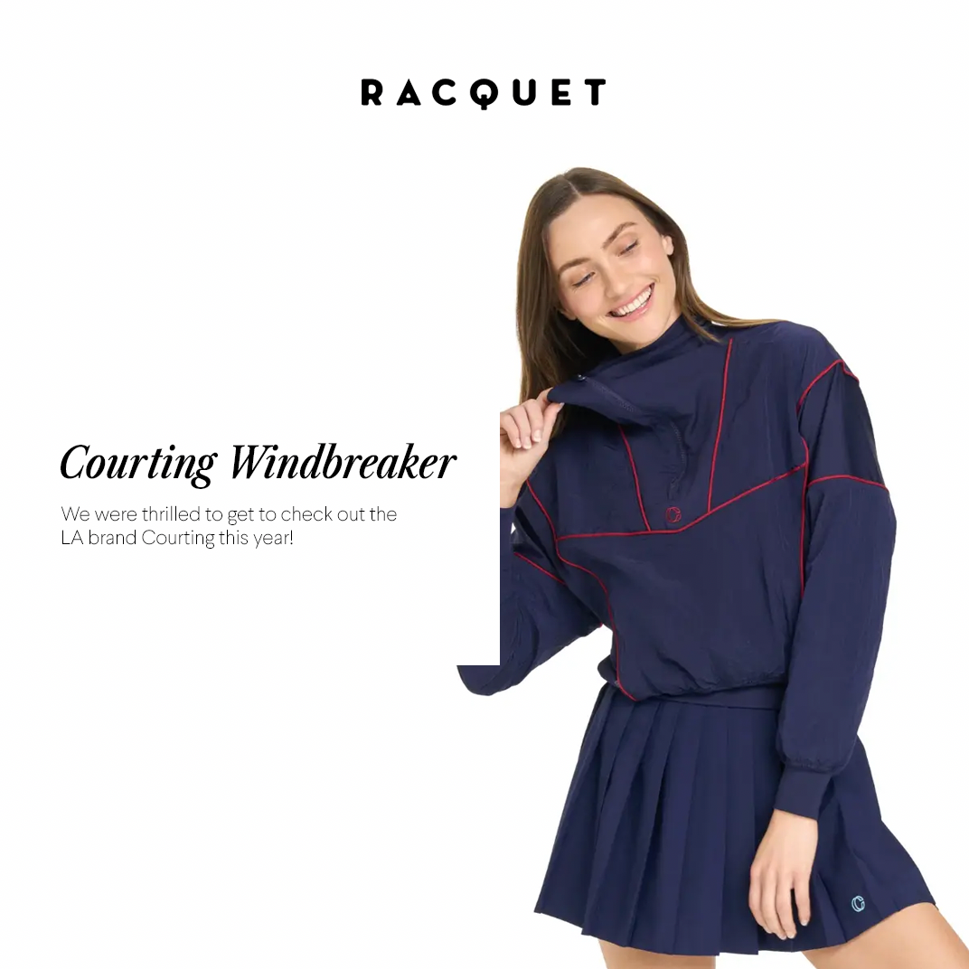 Courting in RACQUET'S 2026 Summer Must-Have List