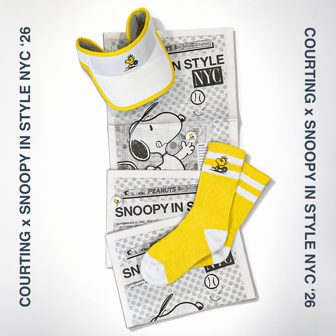 Snoopy in Style - Courting Tennis
