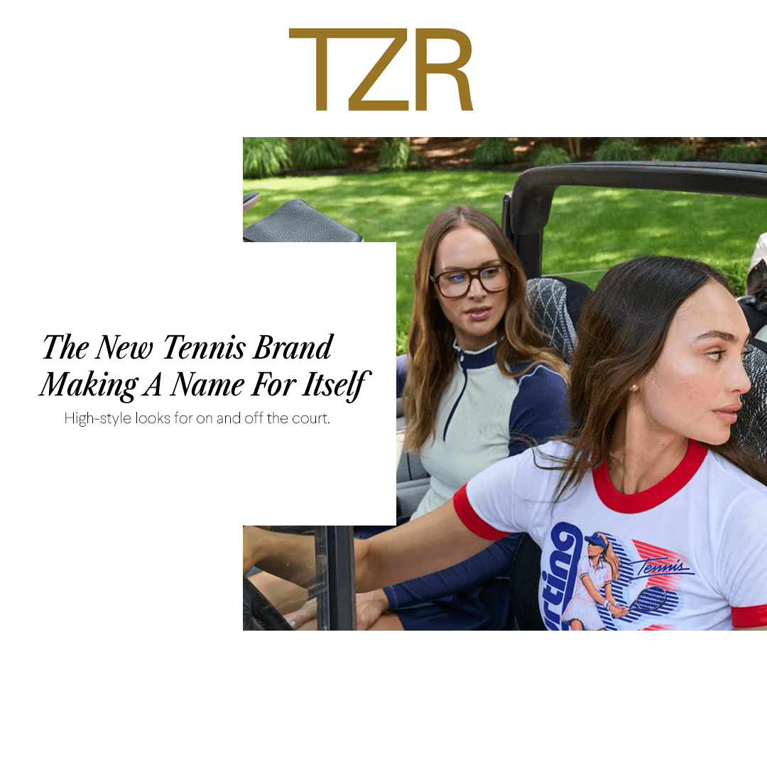 The Zoe Report x Courting: A New Perspective on Tennis Style - Courting Tennis