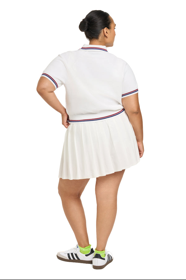 Aceline Tennis Cropped Polo