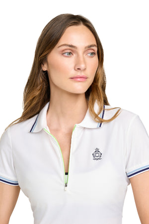Crest Fitted Polo
