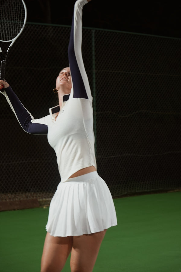 The Courting Zip Tennis Layer