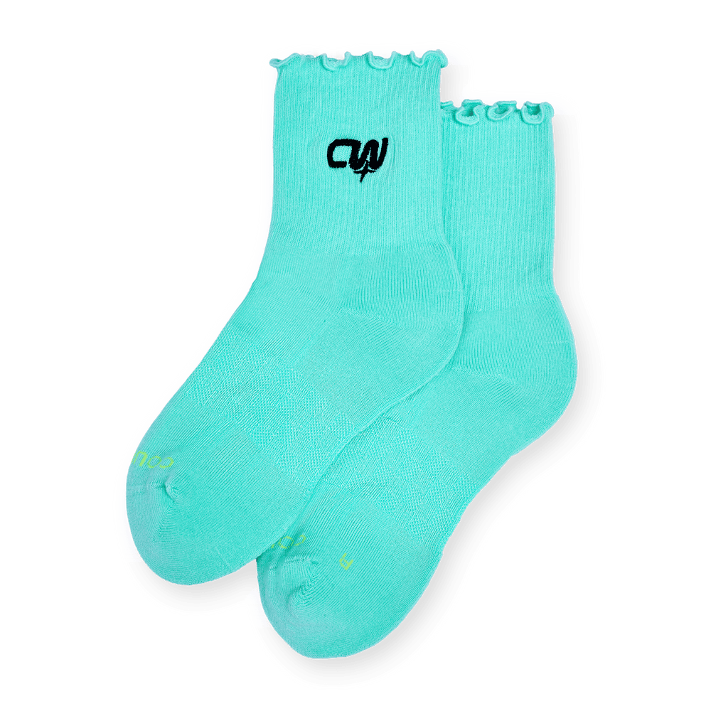 CW Ruffle Socks - Courting Tennis