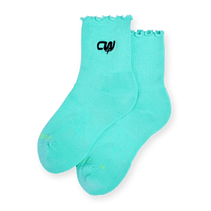CW Ruffle Socks - Courting Tennis