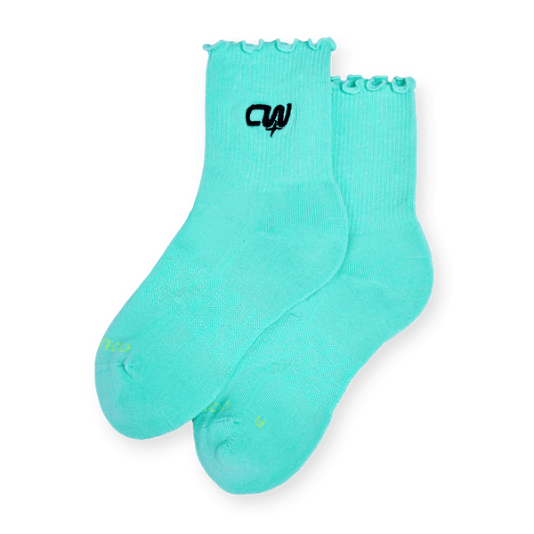CW Ruffle Socks - Courting Tennis