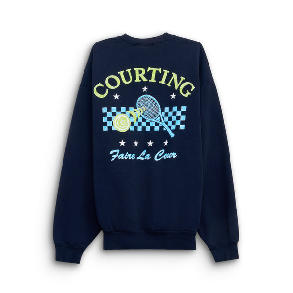 Open Crewneck - Courting Tennis