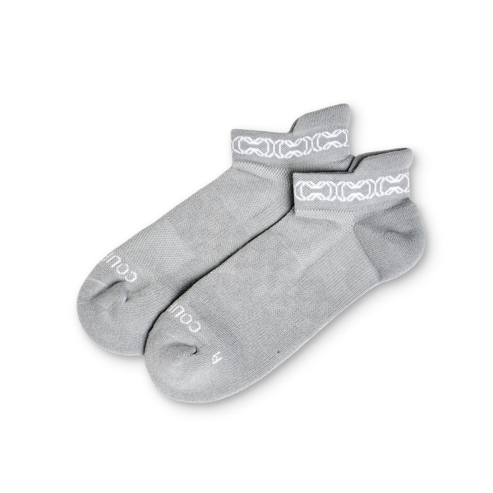 pro socks, grey performance tennis socks by courting
